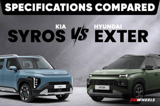 Kia Syros vs Hyundai Exter: Two Distinctly Sized Korean SUVs Compared In Detail Kia Syros vs Hyundai Exter: Two Distinctly Sized Korean SUVs Compared In Detail