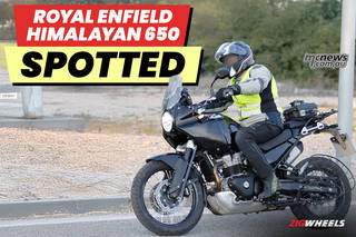 Upcoming Royal Himalayan 650 Spotted Testing