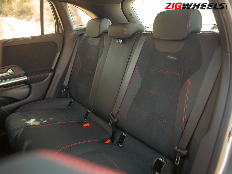 Mercedes Benz GLA rear seats