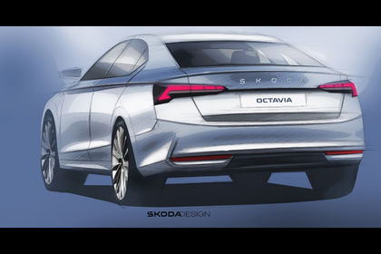 Skoda Octavia Facelift Design Teased In Official Design Sketches Ahead Of  Global Unveil On February 14 - ZigWheels