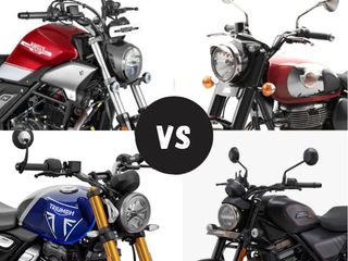 Hero Mavrick vs Royal Enfield Classic 350 vs Harley-Davidson X440 vs Triumph Speed 400: Specification Comparison