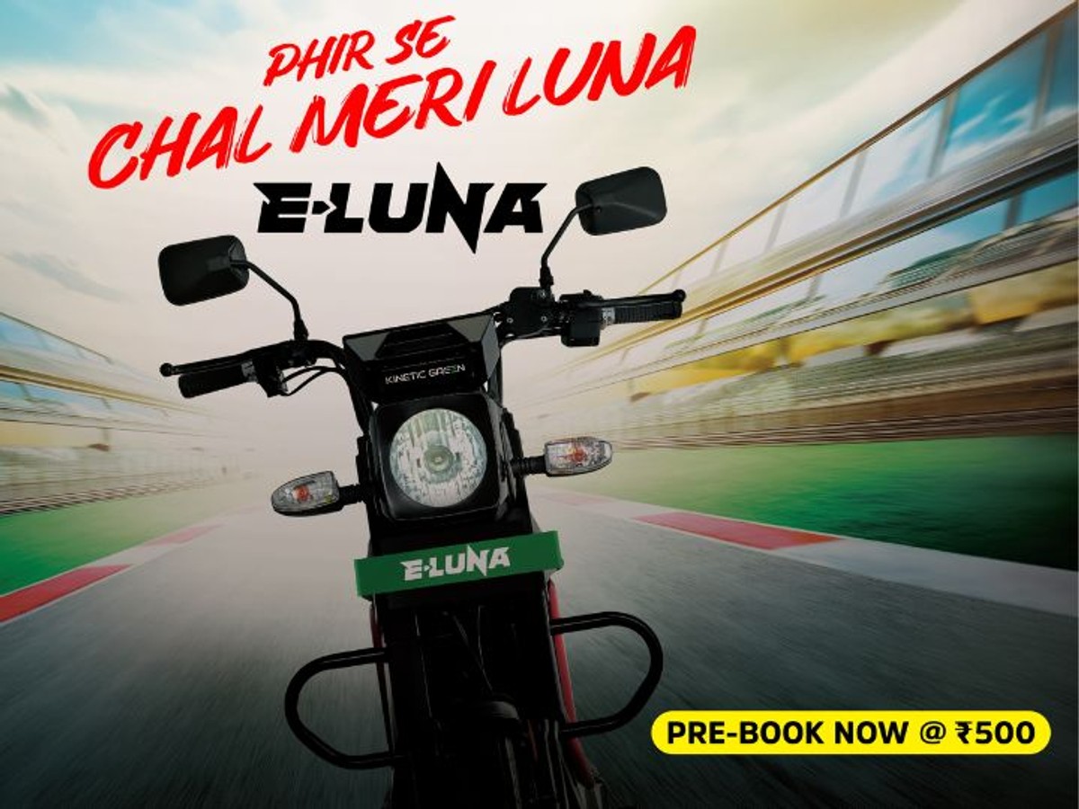 Kinetic Green E-Luna Pre-Bookings Open For Just Rs 500 - ZigWheels