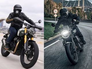 Husqvarna Svartpilen 401 vs Triumph Scrambler 400 X: Image Comparo