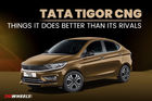 Tata Tigor CNG vs Maruti Dzire CNG And Hyundai Aura CNG: 5 Key Advantages