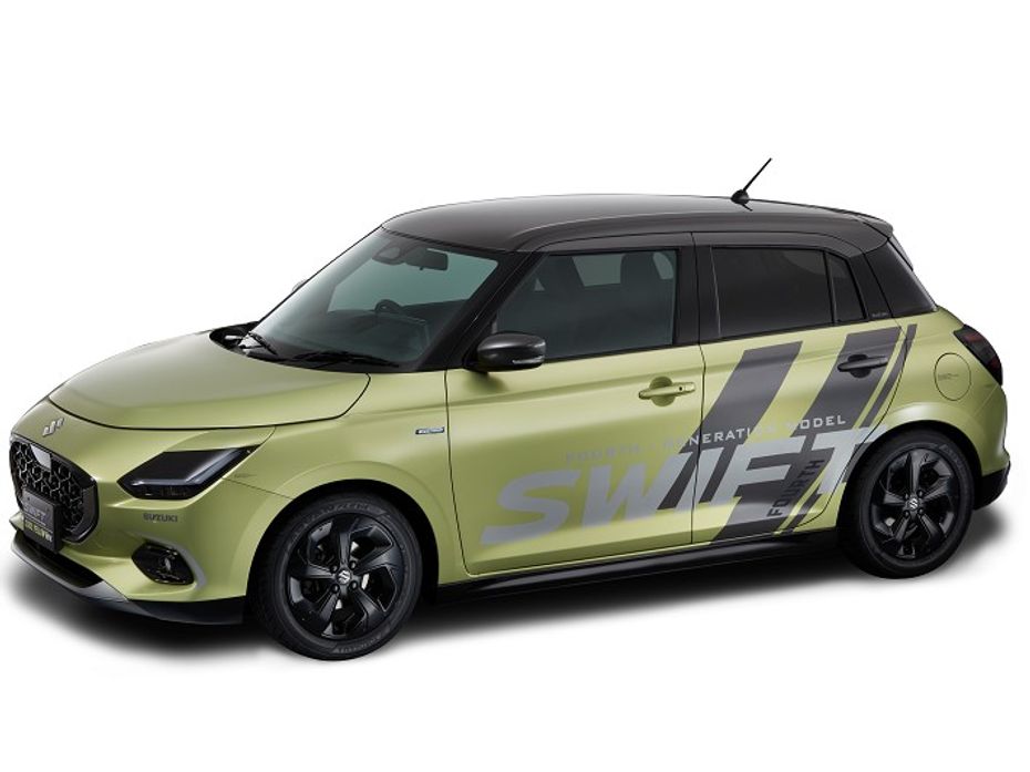 Maruti Suzuki Swift Cool Yellow Rev Concept