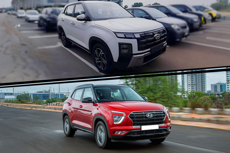 Hyundai Creta Front, New vs Old