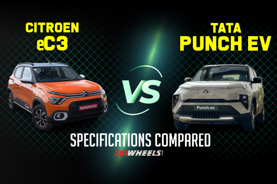 Citroen eC3 vs Tata Punch EV