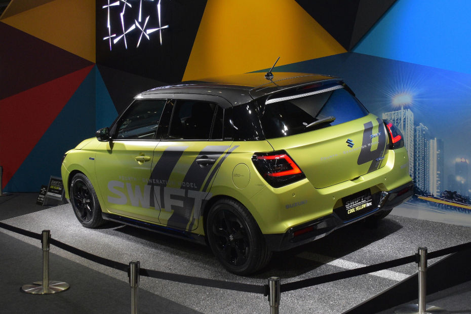 2024 Maruti Suzuki Swift Cool Yellow Rev Concept