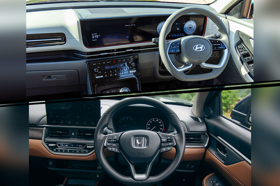 2024 Hyundai Creta vs Honda Elevate Interior