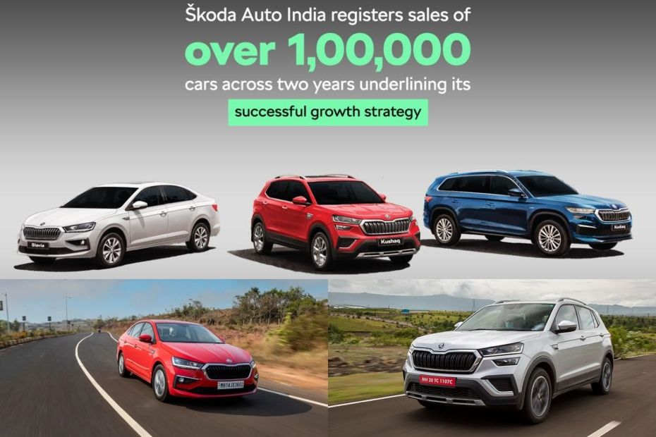 Skoda India Sells 1 Lakh Cars In Two Years, Thanks To Kushaq And