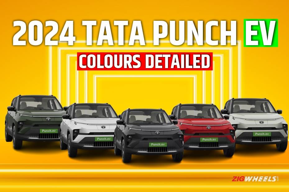 In Images: 2024 Tata Punch EV 5 Colour Options Detailed