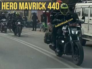 Upcoming Hero Mavrick 440 Spotted Along With Harley-Davidson X440 With Accessories