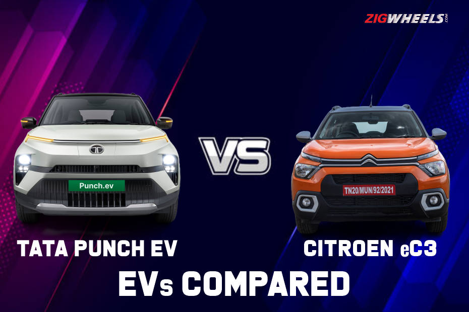 2024 Tata Punch EV vs Citroen eC3: Design, Interior, Features, Specifications And Pricing Compared