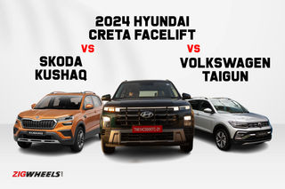 2024 Hyundai Creta Facelift vs Volkswagen Taigun vs Skoda Kushaq: Compact SUVs Compared