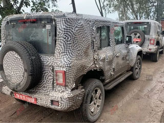 Production-ready Mahindra Thar 5-door Interior Spotted, Here’s What It Gets Over The Thar 3-door