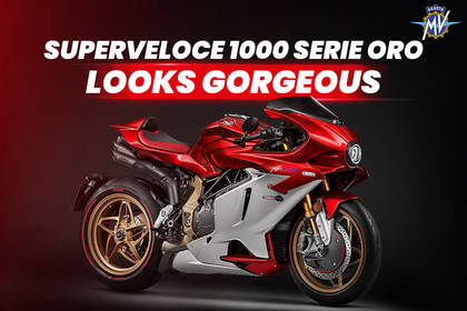 MV Agusta Superveloce 1000 Serie Oro Unveiled: An Example Of True Italian Beauty