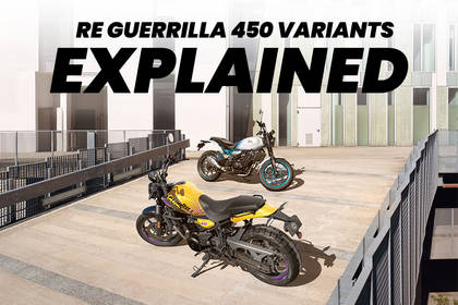 Guerrilla 450 Variants Explained 