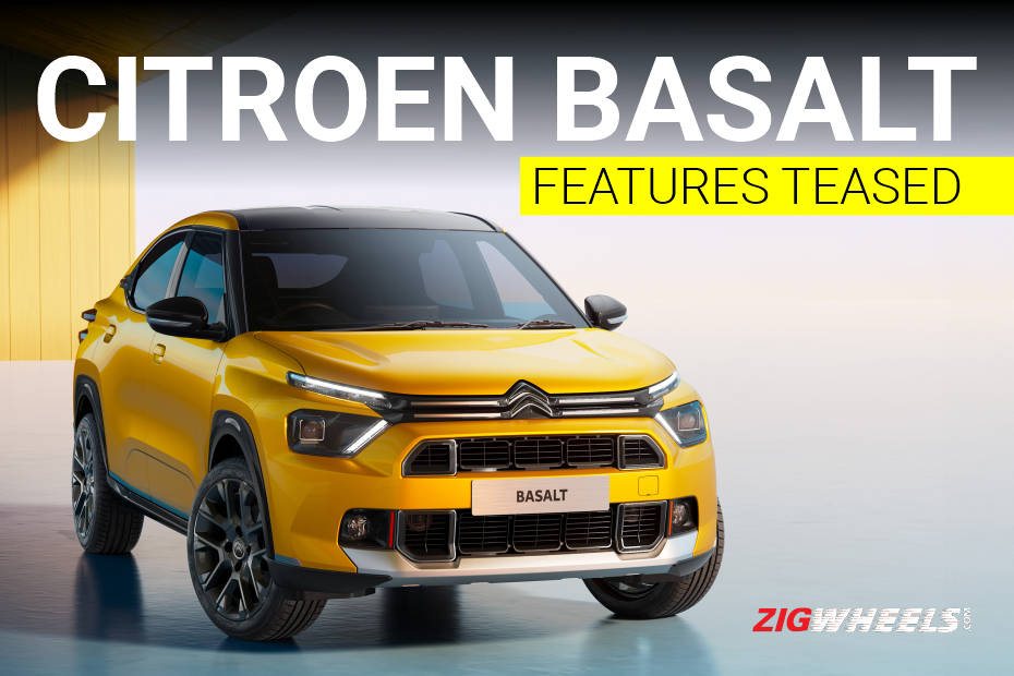 Citroen Basalt Features Teased 