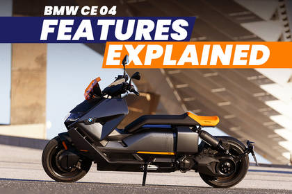 BMW CE 04 Electric Scooter: Features Explained