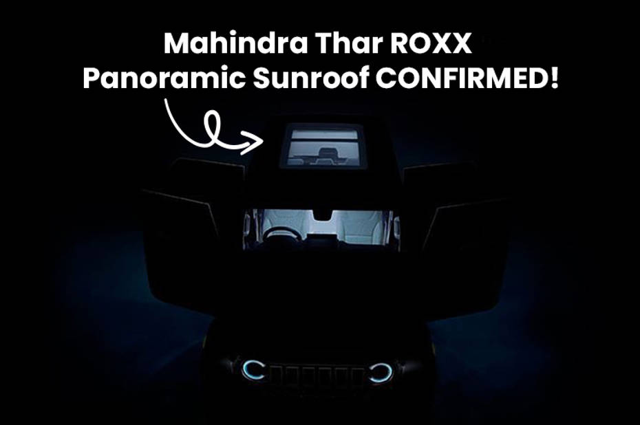 Mahindra Thar Panoramic Sunroof