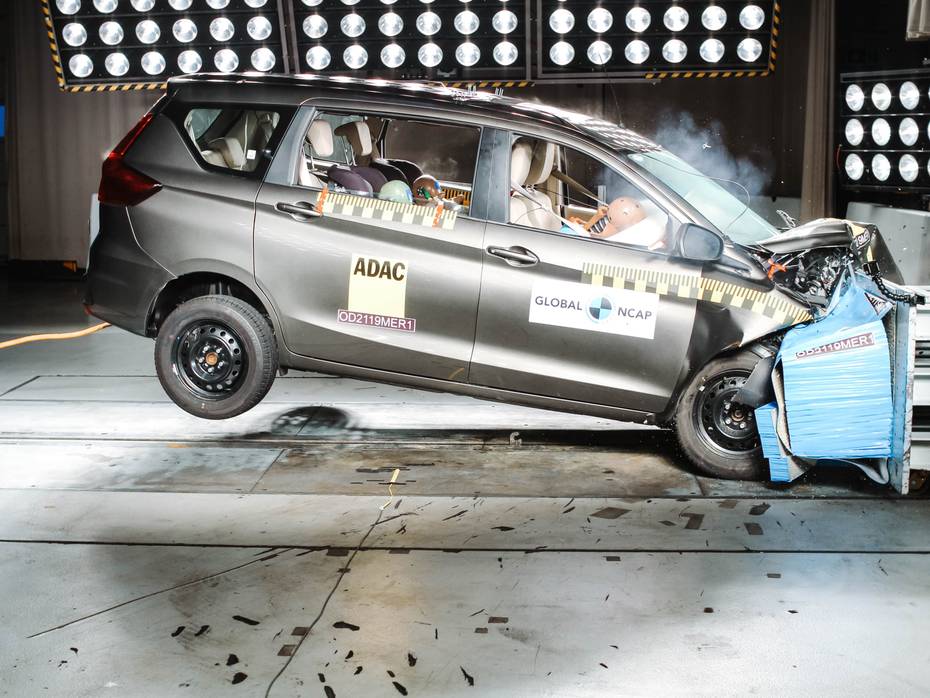 Maruti Ertiga Crash Test