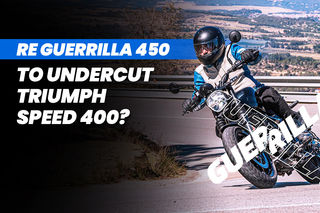 Royal Enfield Guerrilla 450 Launch Price Lower Than Triumph Speed 400? Here’s Why We Think So