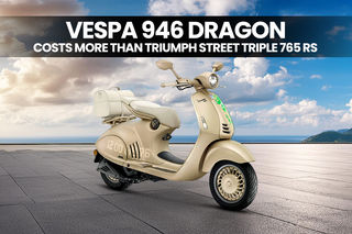 Vespa 946 Dragon Launched: India’s Most Expensive Scooter Costs More Than The Triumph Street Triple 765 RS
