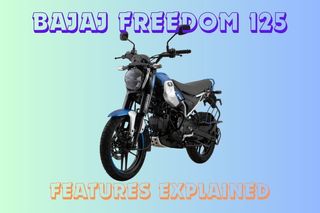 Bajaj Freedom 125 CNG Bike: Features Explained