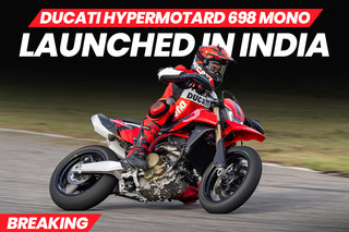 BREAKING: Ducati Hypermotard 698 Mono Launched In India At Rs 16.50 Lakh