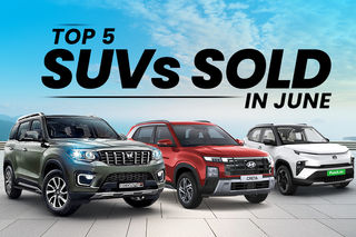 Top 5 Best Selling SUVs In India In The Month Of June