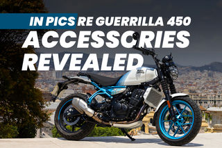 Royal Enfield Guerrilla 450 Accessories Revealed