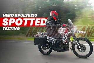 Hero XPulse 210 Spotted Testing Hero XPulse 210 Spotted Testing