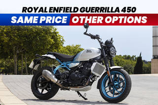 Royal Enfield Guerrilla 450: Same Price Other Options Royal Enfield Guerrilla 450: Same Price Other Options