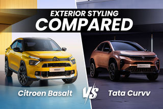 Battle Of The SUV-coupe: Tata Curvv vs Citroen Basalt Exterior Design Compared In Pics