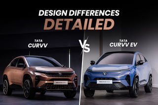 2024 ​​Tata Curvv vs Tata Curvv EV: Exterior Design Differences Explained
