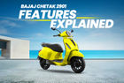 Bajaj Chetak 2901 Electric Scooter: Features Explained