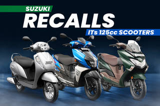 Suzuki Burgman 125, Suzuki Avenis 125 And Suzuki Access 125 Recalled