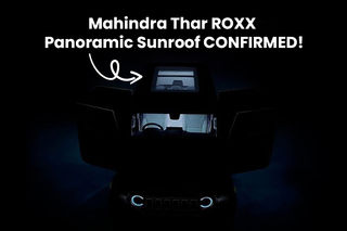 Mahindra Thar ROXX Confirmed To Get A Panoramic Sunroof, Interior Details Seen