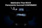 Mahindra Thar ROXX Confirmed To Get A Panoramic Sunroof, Interior Details Seen