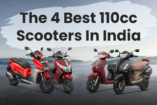 The 4 Best 110cc Scooters To Buy In India