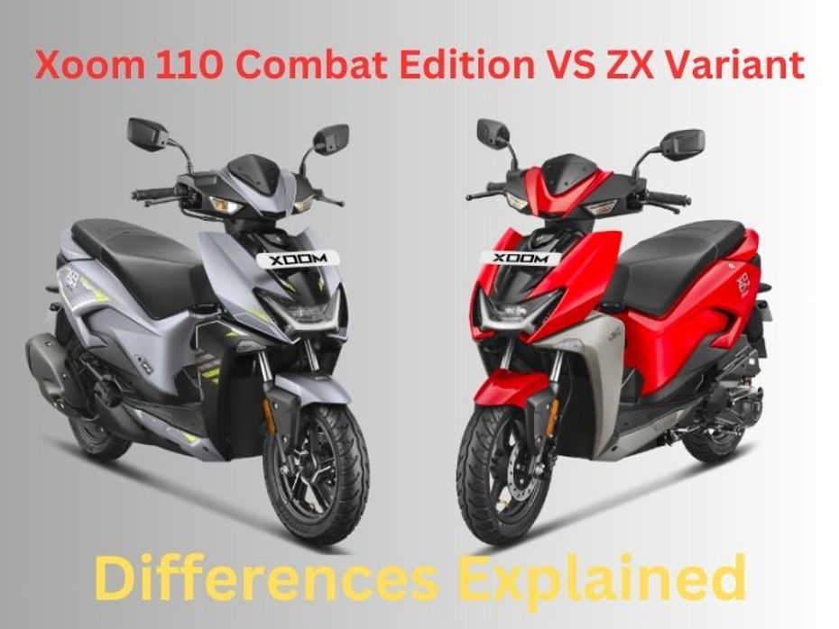 Differences Explained Xoom 110 Combat Edition VS ZX Variant