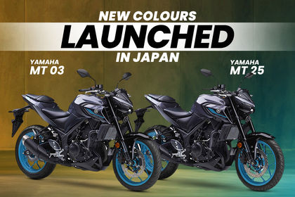 Yamaha MT 03 And MT 25 New Colours Launched In Japan