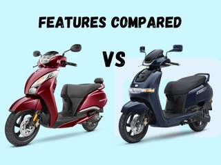 TVS Jupiter 125 vs TVS iQube: Features Compared TVS Jupiter 125 vs TVS iQube: Features Compared