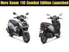 BREAKING: Hero Xoom 110 Combat Edition, Most Expensive Variant Yet, Launched At Rs 80,967