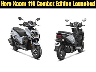 BREAKING: Hero Xoom 110 Combat Edition Launched At Rs 80,967; Most Expensive Variant