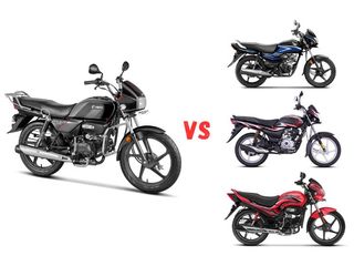 Hero Splendor Plus Xtec 2.0 vs Honda Shine 100 vs Bajaj Platina 100 vs Hero Passion Plus: Specification Comparison