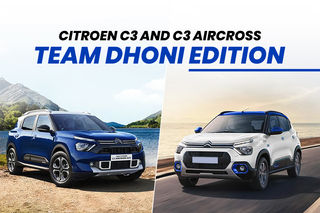 Citroen India To Launch Team Dhoni Edition C3 And C3 Aircross Later This Month