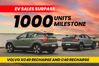 Volvo Crosses 1000 Units Sales Milestone For Its EVs In India Volvo Crosses 1000 Units Sales Milestone For Its EVs In India