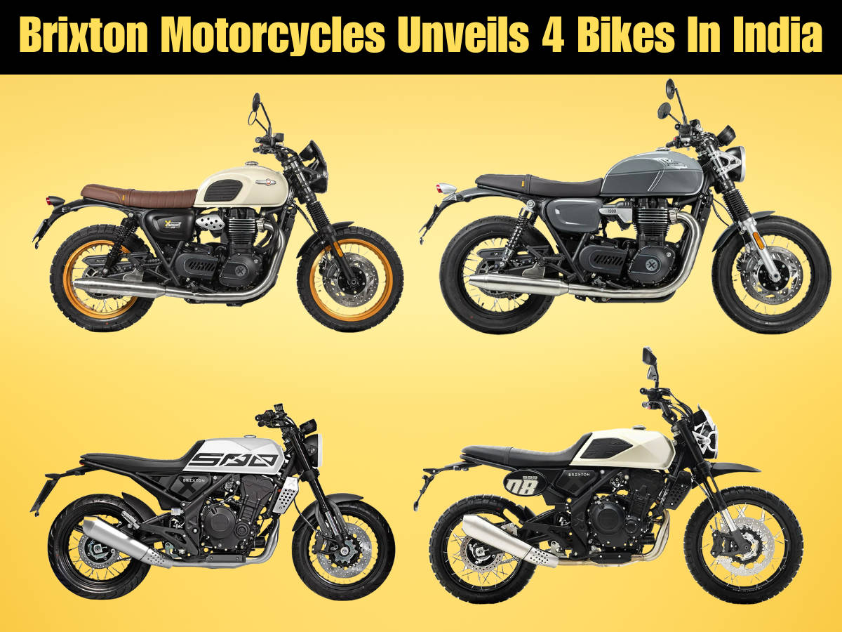 Brixton Motorcycles Unveils 4 Bikes For India: Cromwell 1200X, Cromwell ...