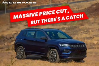Jeep Compass Gets Massive Rs 1.7 Lakh Price Cut, But There’s A Catch